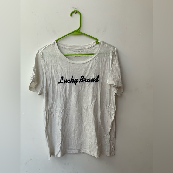 Lucky Brand Logo Tee - Picture 1 of 3